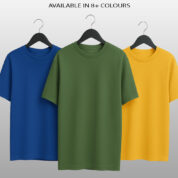 Combo Pack Of 4 Oversized Fit Tshirts