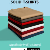 Combo Pack Of 4 Regular Fit Tshirts