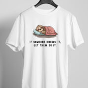 Printed Round Neck Regular Fit Cotton T-Shirt