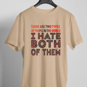 Printed Round Neck Regular Fit Cotton T-Shirt