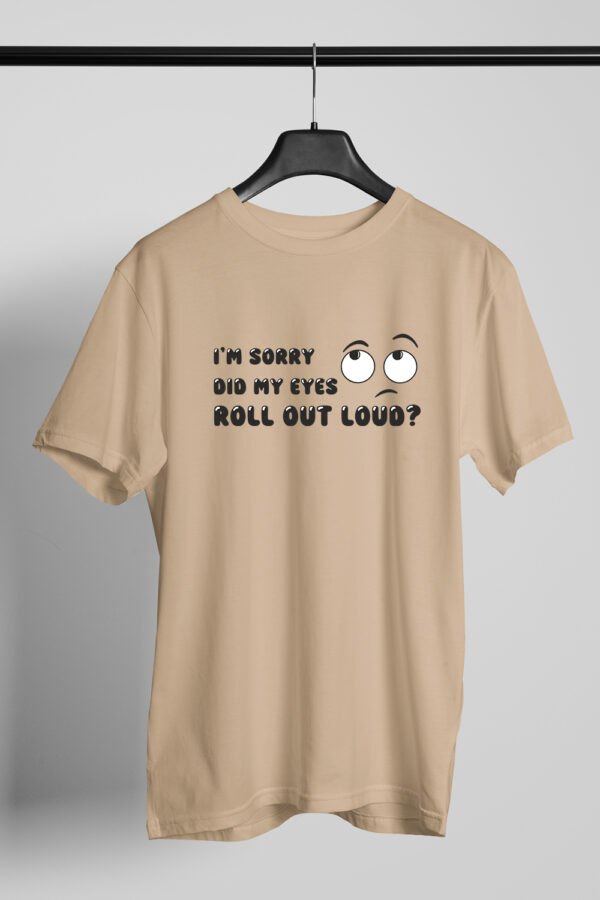Printed Round Neck Regular Fit Cotton T-Shirt