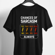 Printed Round Neck Regular Fit Cotton T-Shirt