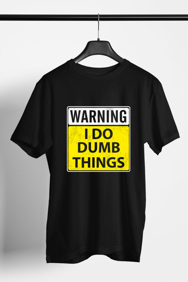 Printed Round Neck Regular Fit Cotton T-Shirt