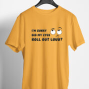 Printed Round Neck Regular Fit Cotton T-Shirt