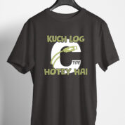 Printed Round Neck Regular Fit Cotton T-Shirt
