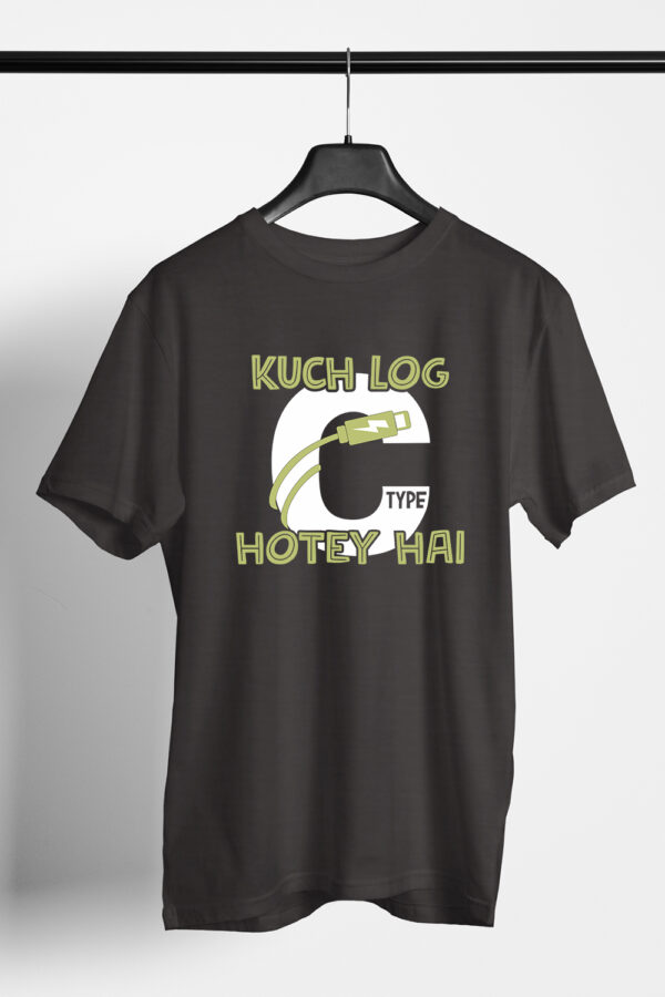 Printed Round Neck Regular Fit Cotton T-Shirt