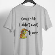 Printed Round Neck Regular Fit Cotton T-Shirt