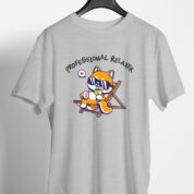 Printed Round Neck Regular Fit Cotton T-Shirt