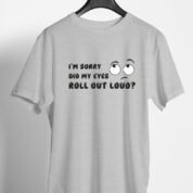 Printed Round Neck Regular Fit Cotton T-Shirt