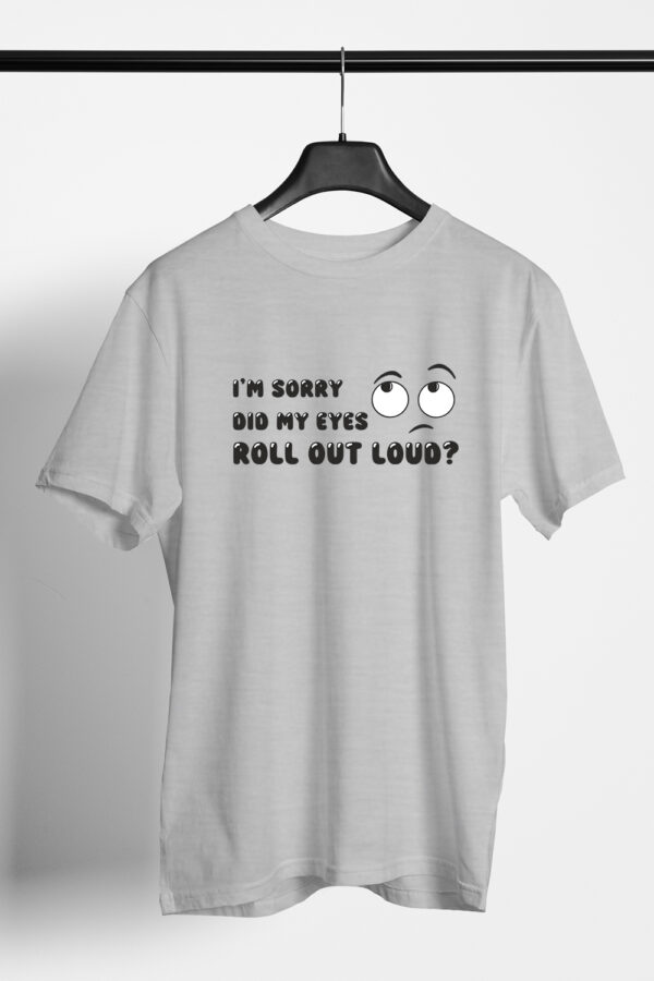 Printed Round Neck Regular Fit Cotton T-Shirt