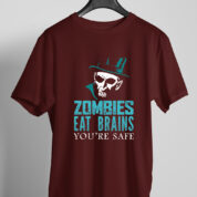 Printed Round Neck Regular Fit Cotton T-Shirt