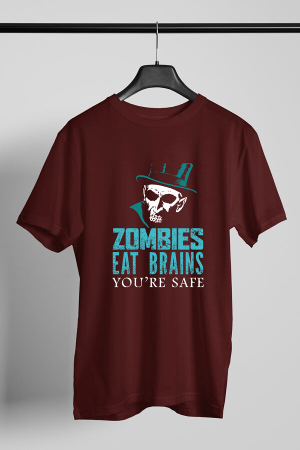 Printed Round Neck Regular Fit Cotton T-Shirt