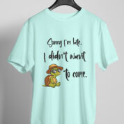 Printed Round Neck Regular Fit Cotton T-Shirt