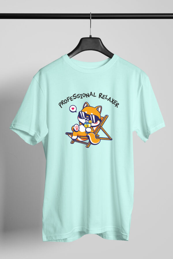Printed Round Neck Regular Fit Cotton T-Shirt