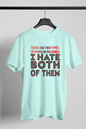 Printed Round Neck Regular Fit Cotton T-Shirt