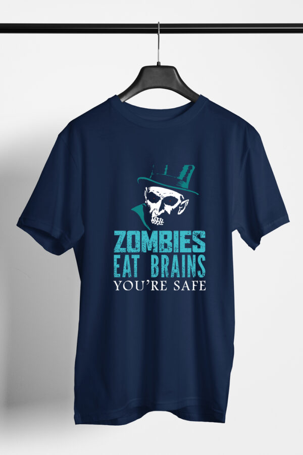Printed Round Neck Regular Fit Cotton T-Shirt