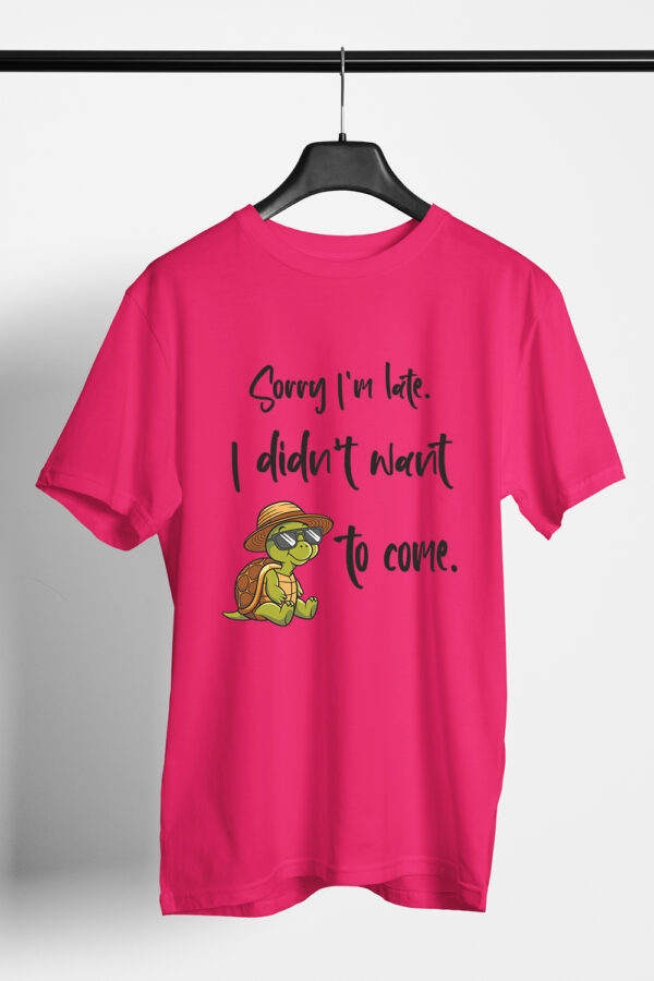 Printed Round Neck Regular Fit Cotton T-Shirt