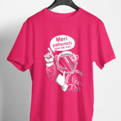 Printed Round Neck Regular Fit Cotton T-Shirt