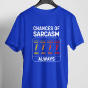 Printed Round Neck Regular Fit Cotton T-Shirt