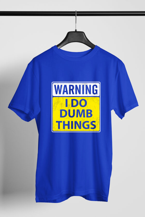Printed Round Neck Regular Fit Cotton T-Shirt
