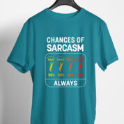Printed Round Neck Regular Fit Cotton T-Shirt