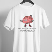 Printed Round Neck Regular Fit Cotton T-Shirt