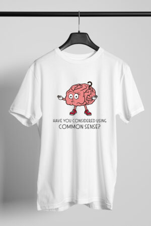 Printed Round Neck Regular Fit Cotton T-Shirt