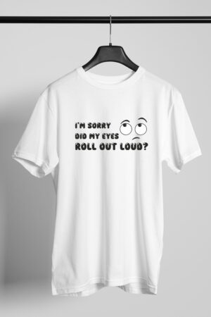 Printed Round Neck Regular Fit Cotton T-Shirt
