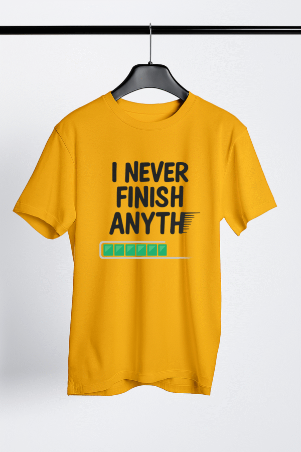 CHILL-1-Regular-Tshirt-Golden-Yellow