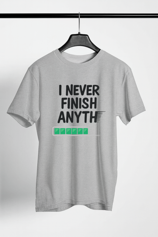 CHILL-1-Regular-Tshirt-Grey-Melange