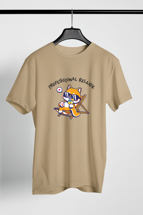 CHILL-10-Regular-Tshirt-Beige