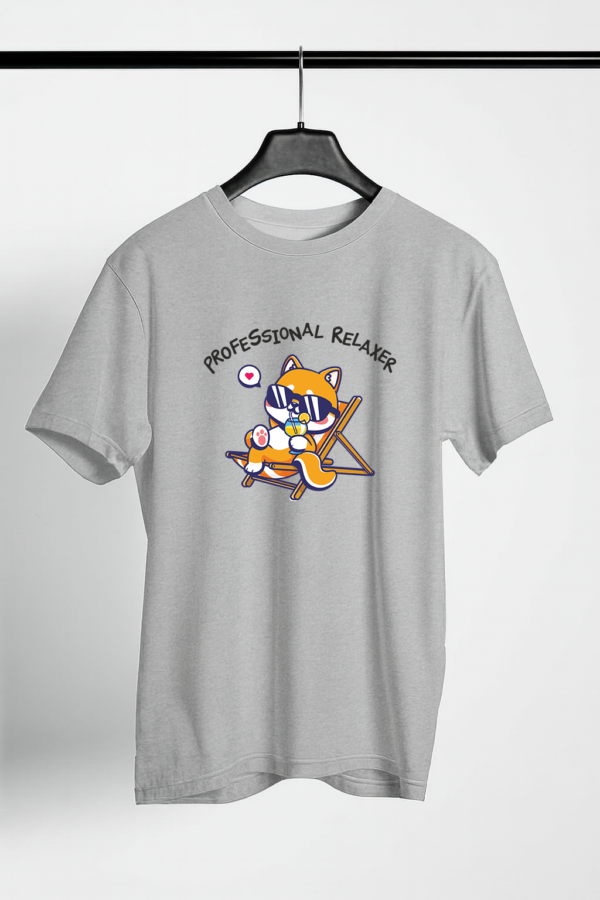 CHILL-10-Regular-Tshirt-Grey-Melange