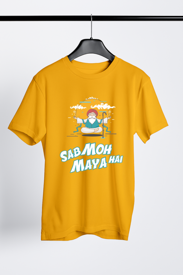 CHILL-11-Regular-Tshirt-Golden-Yellow