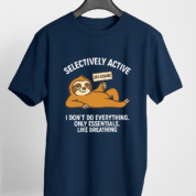 CHILL-4-Regular-Tshirt-Navy-Blue