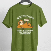 CHILL-4-Regular-Tshirt-Olive-Green