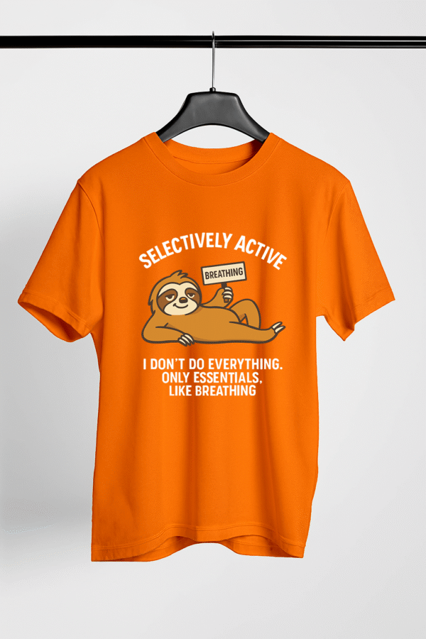 CHILL-4-Regular-Tshirt-Orange