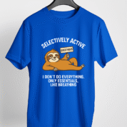 CHILL-4-Regular-Tshirt-Royal-Blue