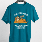 CHILL-4-Regular-Tshirt-Turquoise-Blue