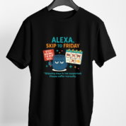 CHILL-5-Regular-Tshirt-Black