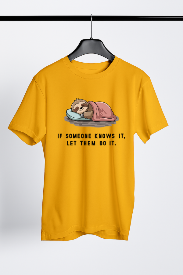 CHILL-7-Regular-Tshirt-Golden-Yellow