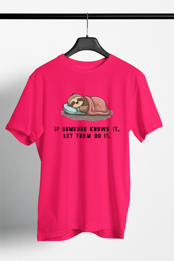 CHILL-7-Regular-Tshirt-Rani-Pink