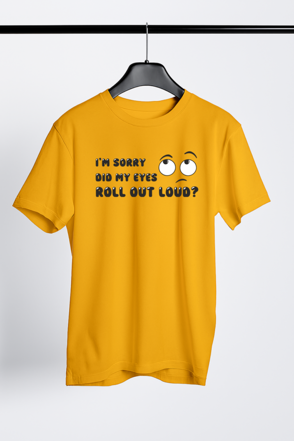 SAR-11-Regular-Tshirt-Golden-Yellow