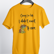 SAR-12-Regular-Tshirt-Golden-Yellow