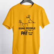 SAR-17-Regular-Tshirt-Golden-Yellow