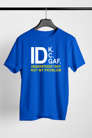 IDGAF - Sarcastic Quote Printed T-shirt